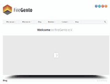 Tablet Screenshot of firegento.com
